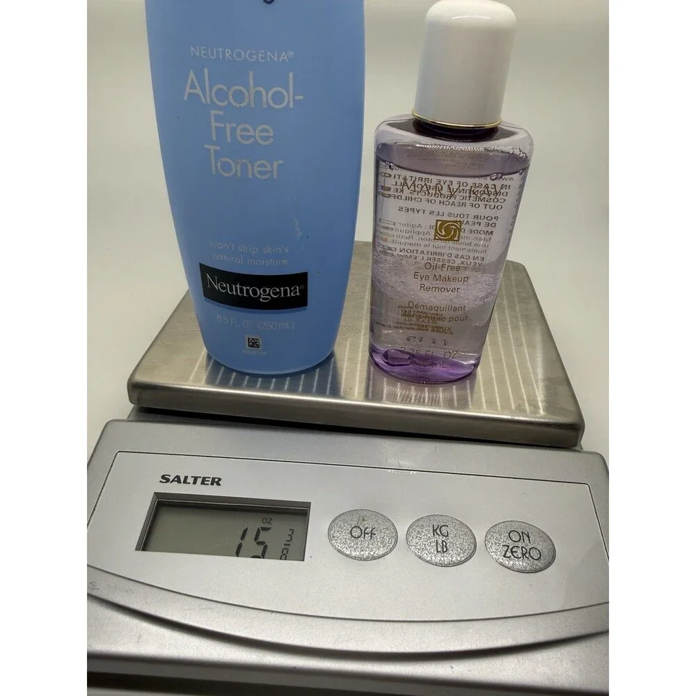 Neutrogena Alcohol Free Toner 8.5 Floz Original Formula & Mary Kay Makeup Remove